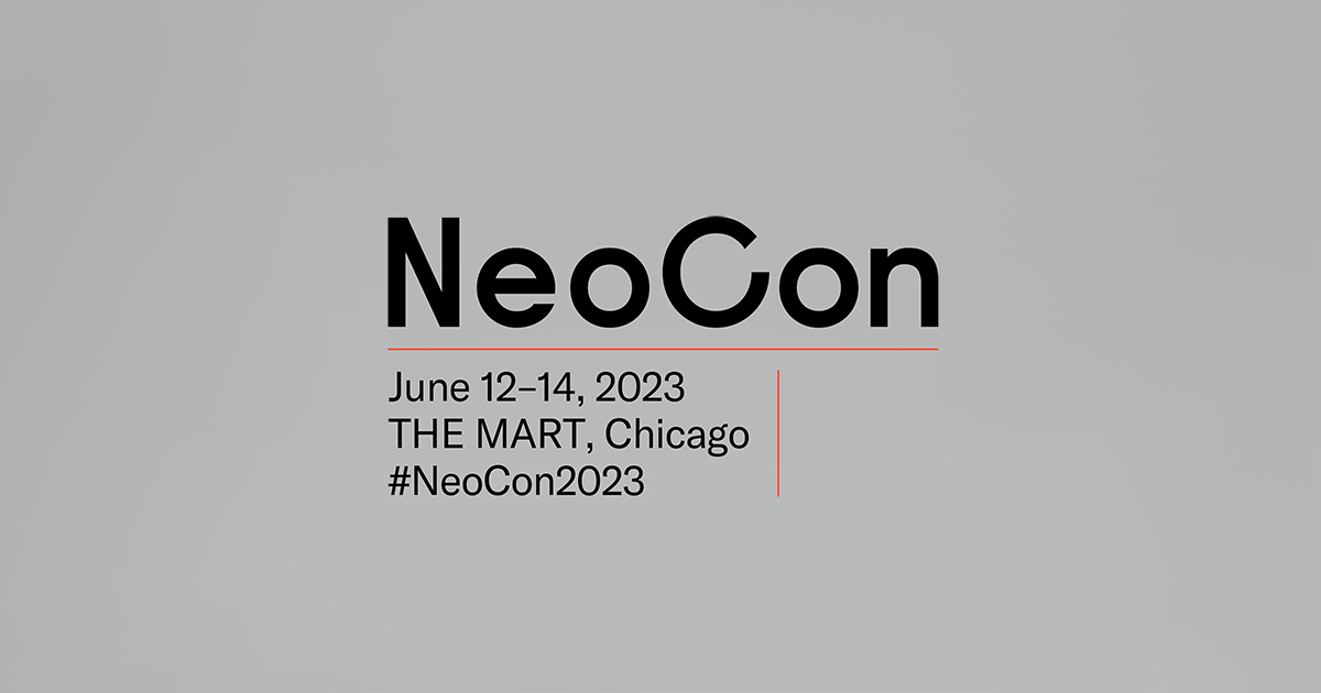 北米最大のインテリア展示会「NeoCon2023」へ出展します