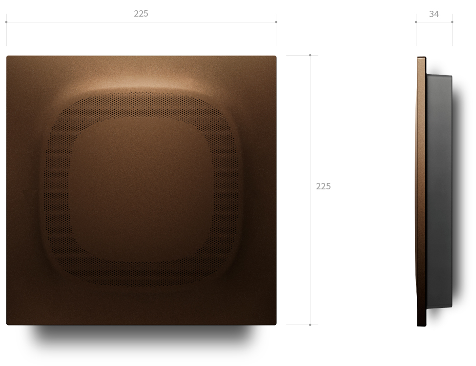 Dark
Copper | Design SQ-α